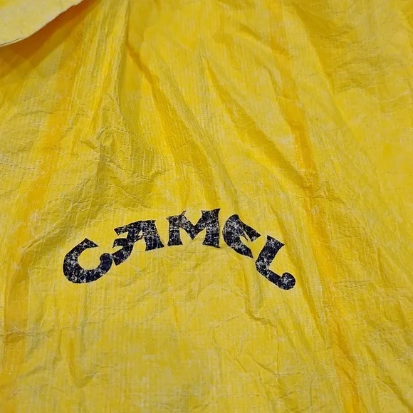 Vintage 1992 Camel Promo Windbreaker‎ Jacket Paper thin XL AS IS - Picture 8 of 11